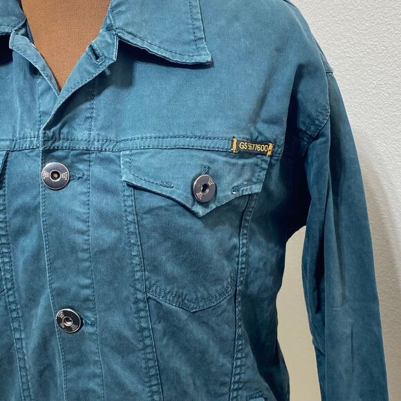 G-Star Raw Button Down Jacket Size Large - Picture 4 of 10
